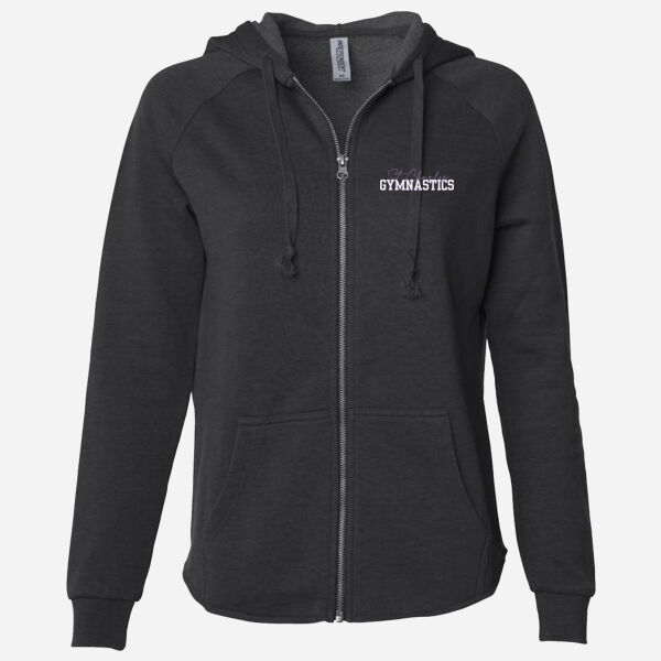 Women's California Wave Wash Full-Zip Hooded Sweatshirt Thumbnail